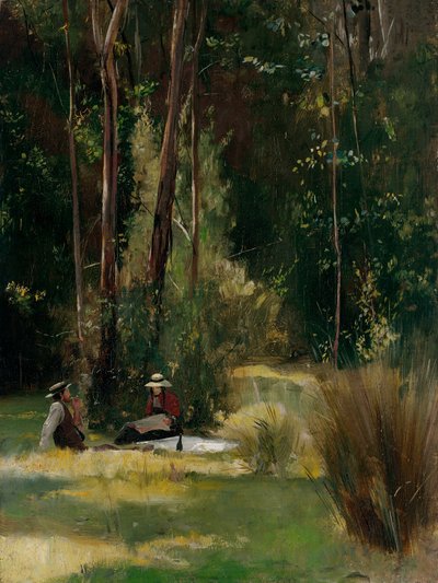A Sunday Afternoon by Tom Roberts